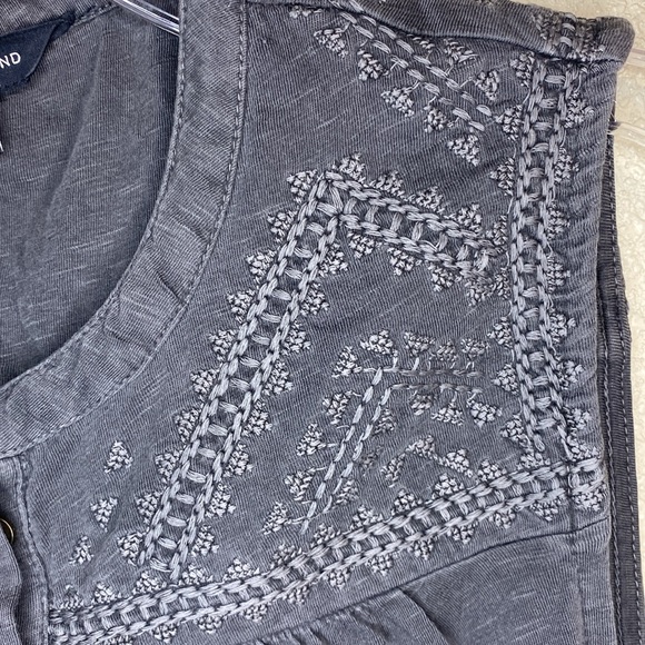 Lucky Brand Sleeveless Top Dark Gray NWOT Size M - Picture 8 of 10